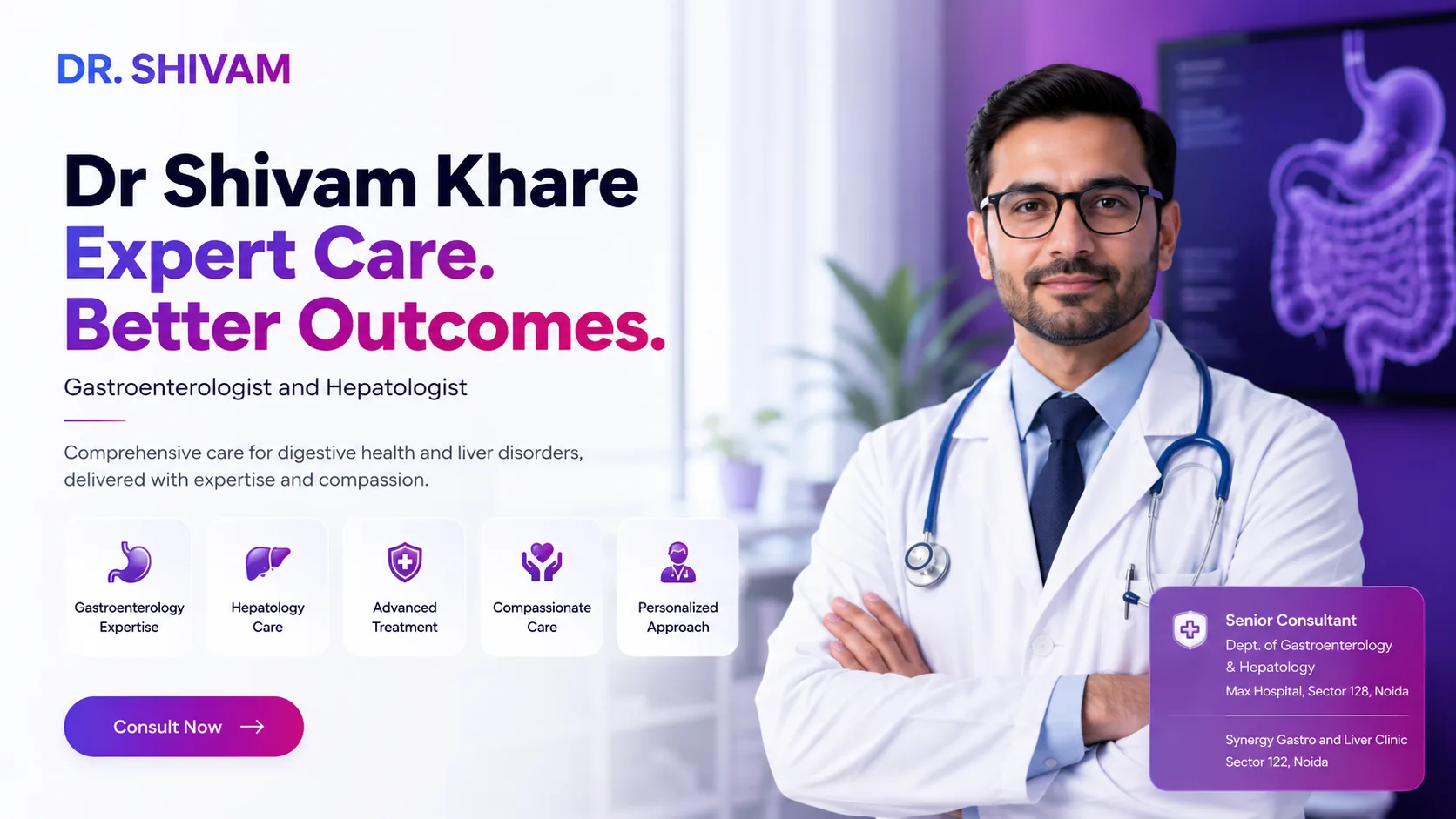 Dr. Shivam Khare — Gastroenterologist